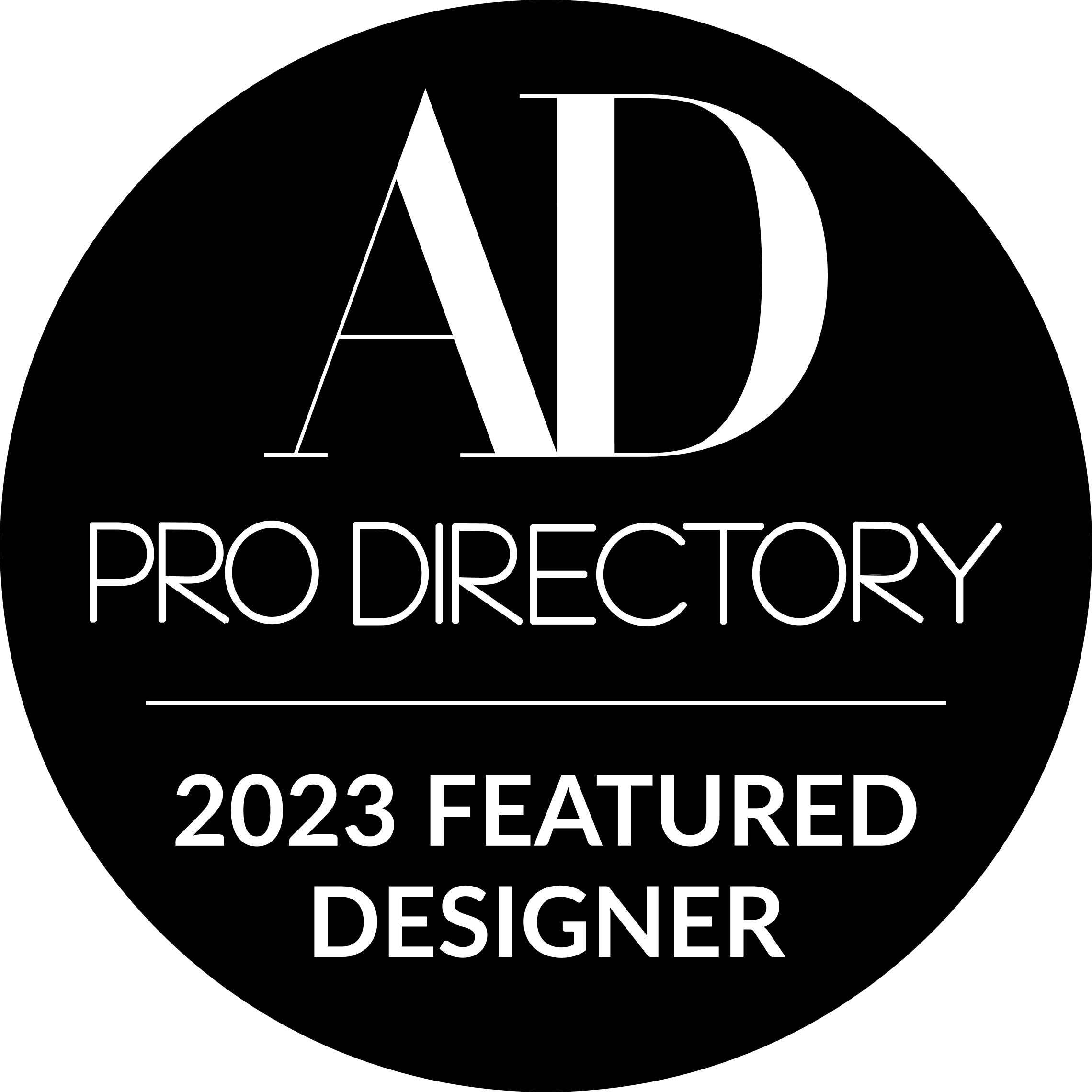 Architectural Digest 2023 Featured Designer